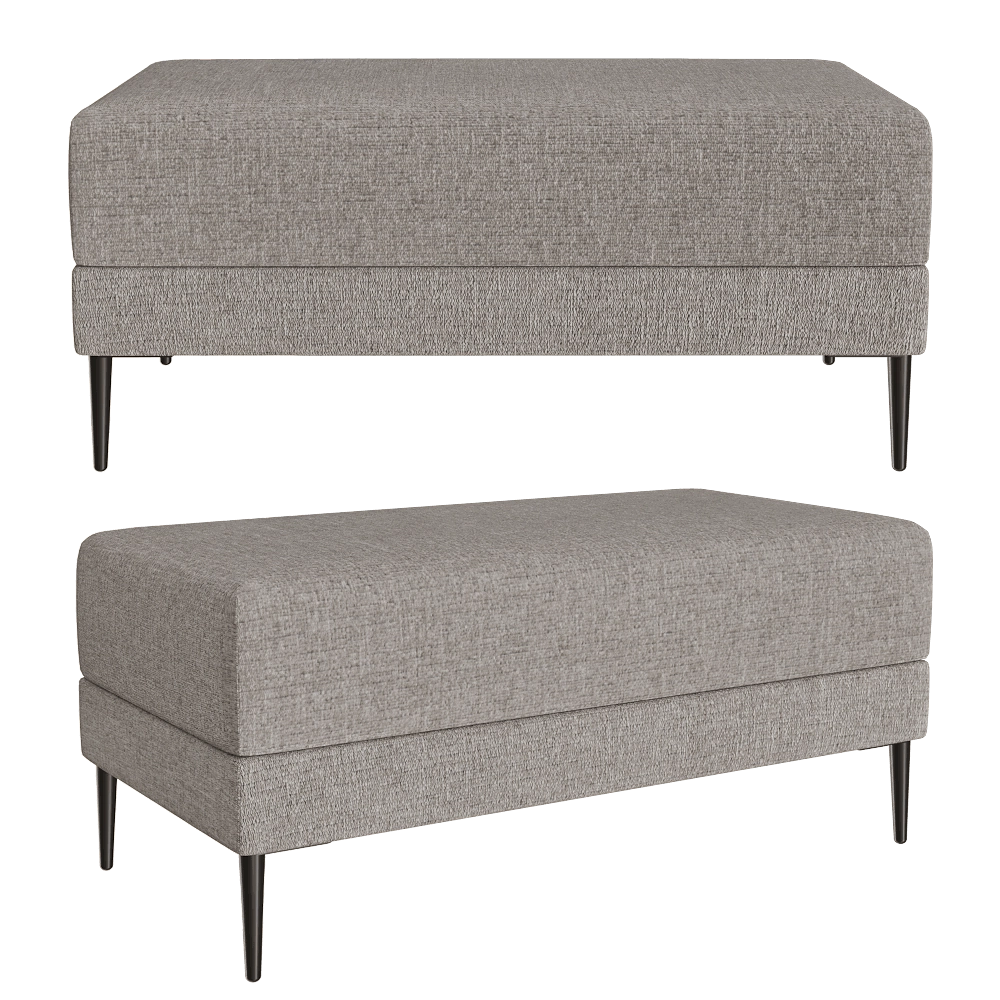 Complet Furniture - Pouf LARVIK 3D Model