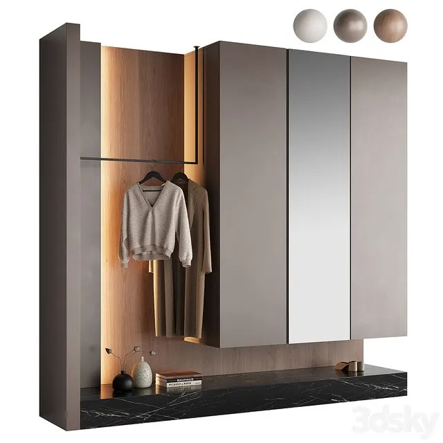 Composition for the hallway 008 3D Model