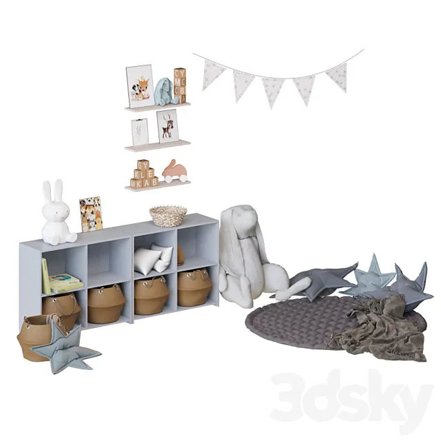 Composition for the nursery 01 3DModel