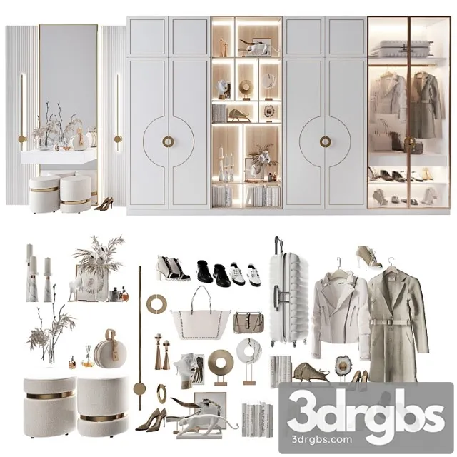 Composition in the hallway 102 2 3D Model Free