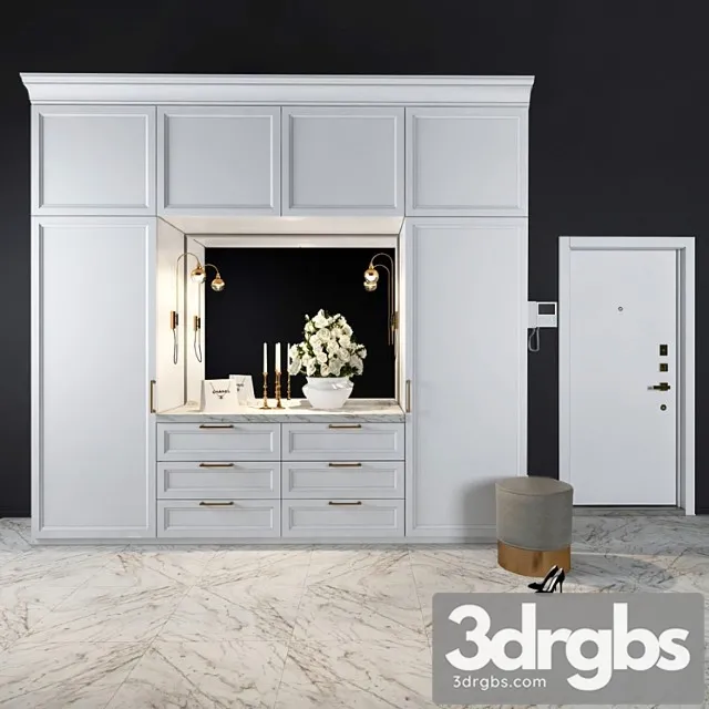 Composition In the Hallway 17 3D Model Free