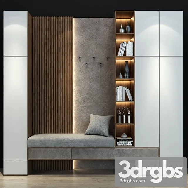 Composition in the hallway 198 2 3D Model Free