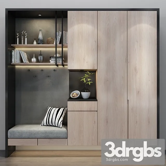 Composition in the hallway 203 2 3D Model Free