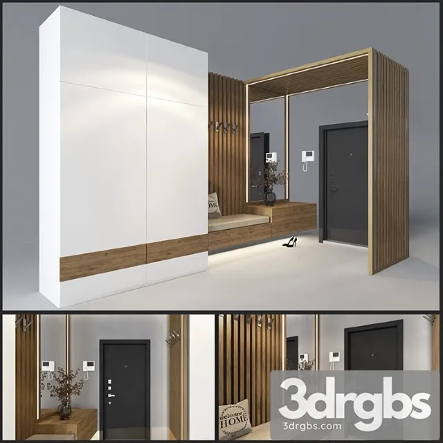 Composition in the hallway 25 2 3D Model Free