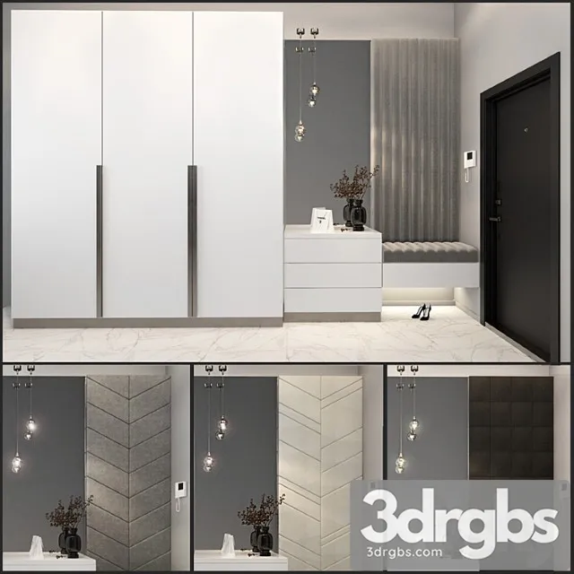 Composition in the hallway 26 2 3D Model Free