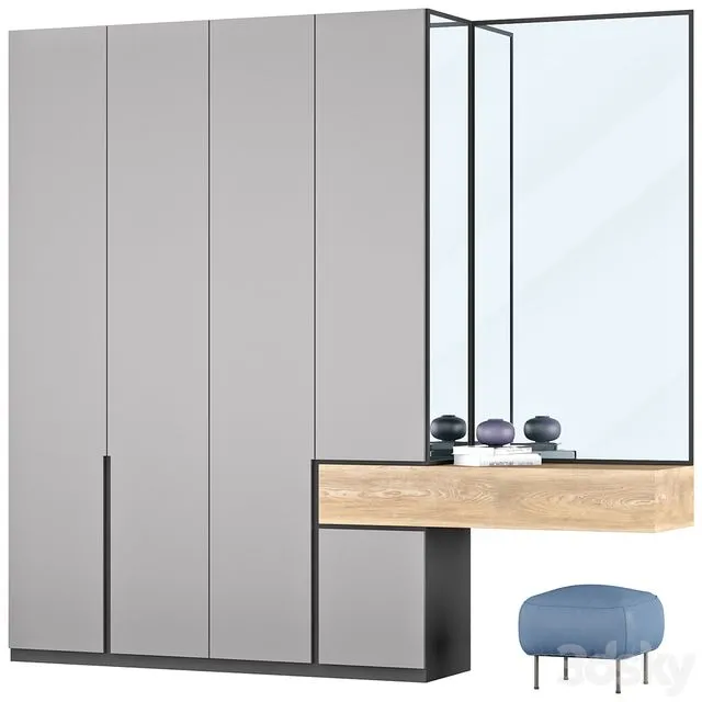 Composition in the hallway 29 3D Model