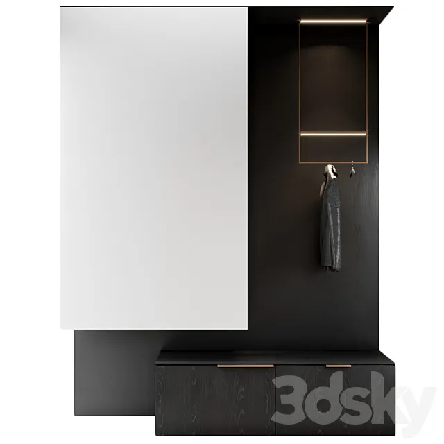 Composition in the hallway 3DModel