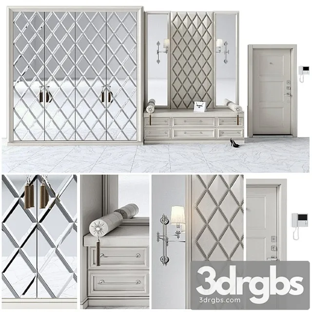 Composition in the hallway 44 2 3D Model Free