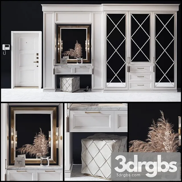 Composition in the hallway 53 2 3D Model Free