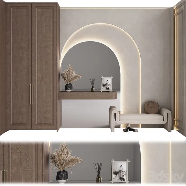 Composition in the hallway 9 3D Model