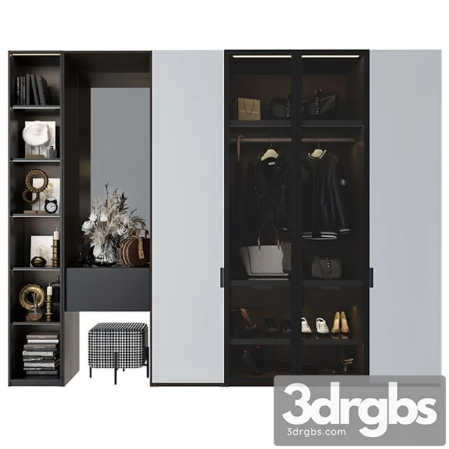 Composition in the hallway 91 2 3D Model Free