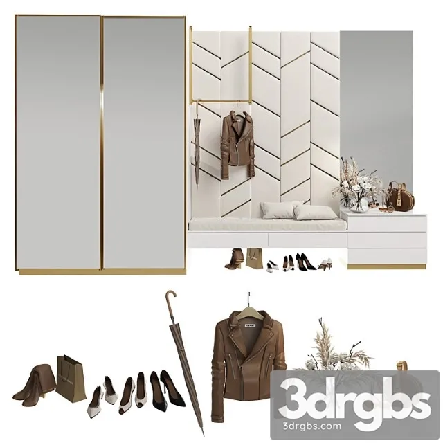 Composition in the hallway 96 2 3D Model Free