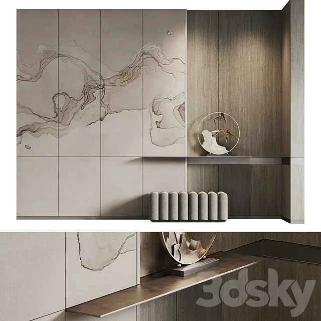 Composition in the hallway Dothink 3DModel