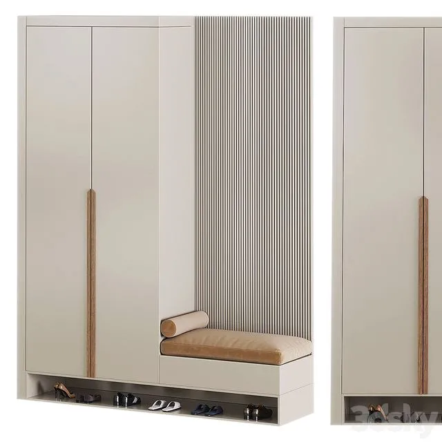 Composition in the hallway No. 1 3D Model