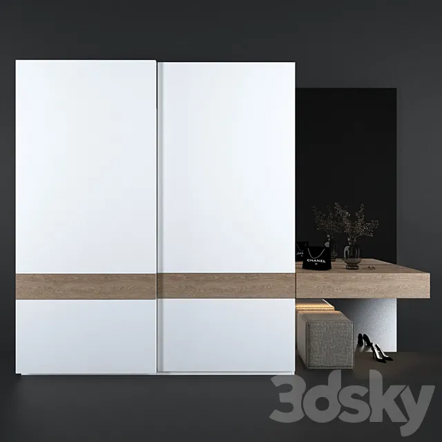 Composition in the hallway_10 3D Model