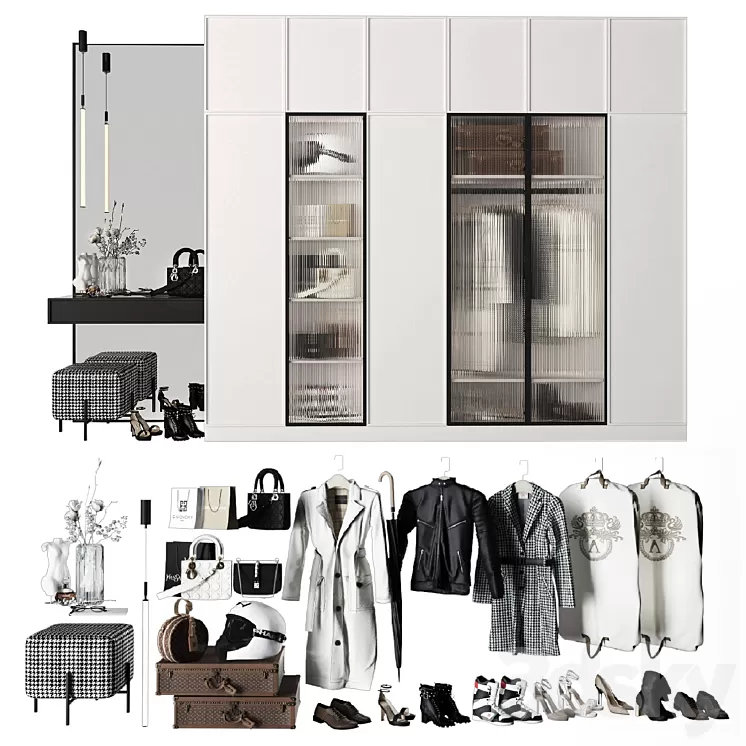 Composition in the hallway_112 3D Model