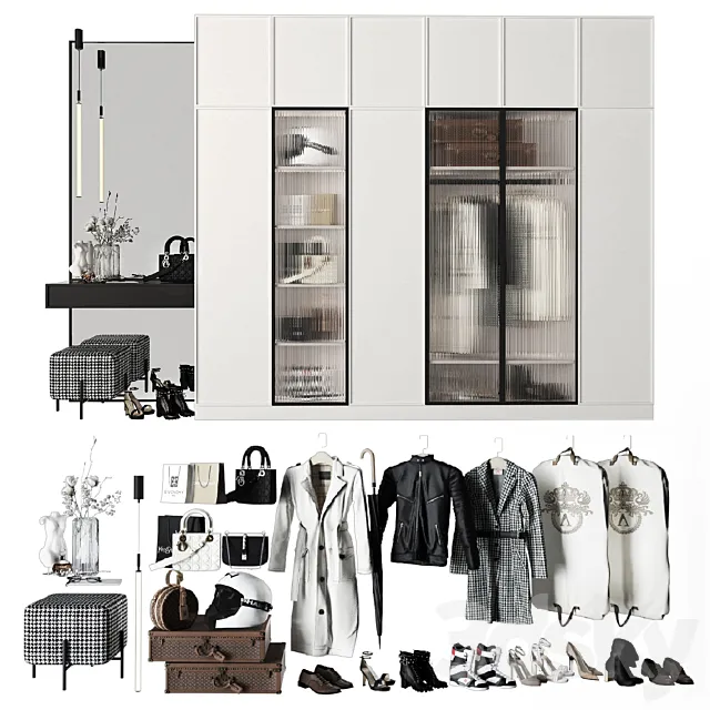 Composition in the hallway_112 3DModel