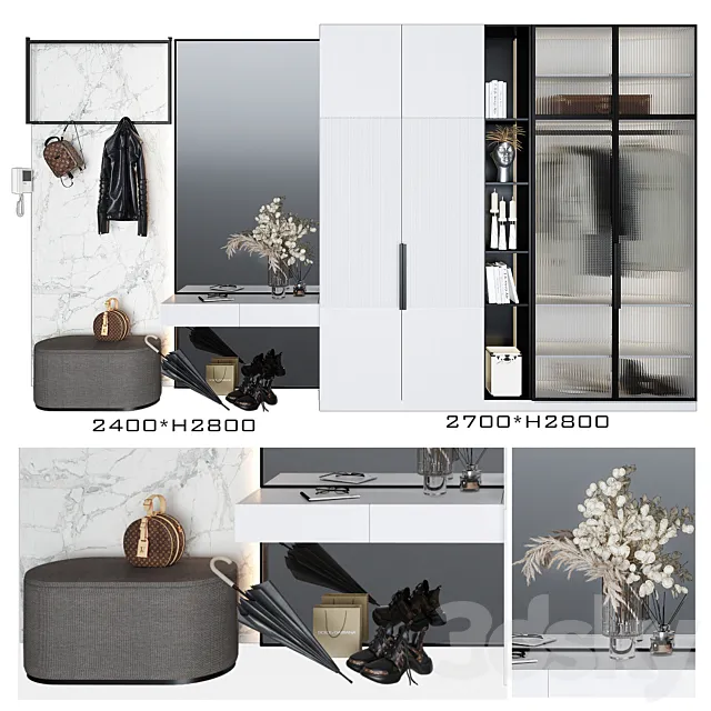 Composition in the hallway_128 3D Model