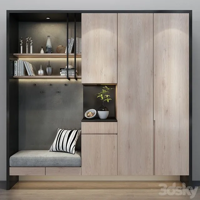 Composition in the hallway_203 3D Model