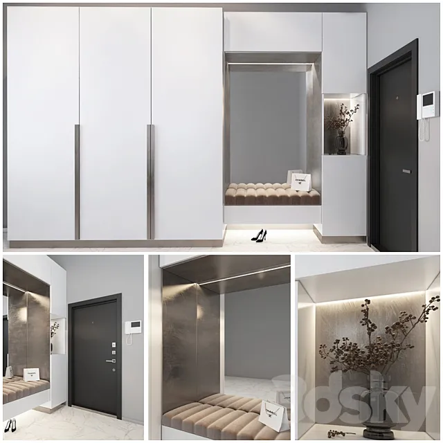 Composition in the hallway_22 3D Model