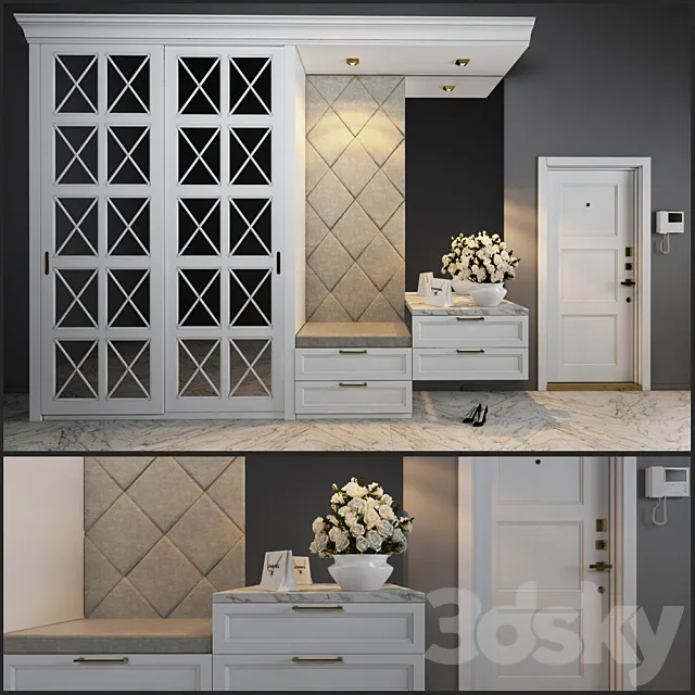 Composition in the hallway_23 3DModel