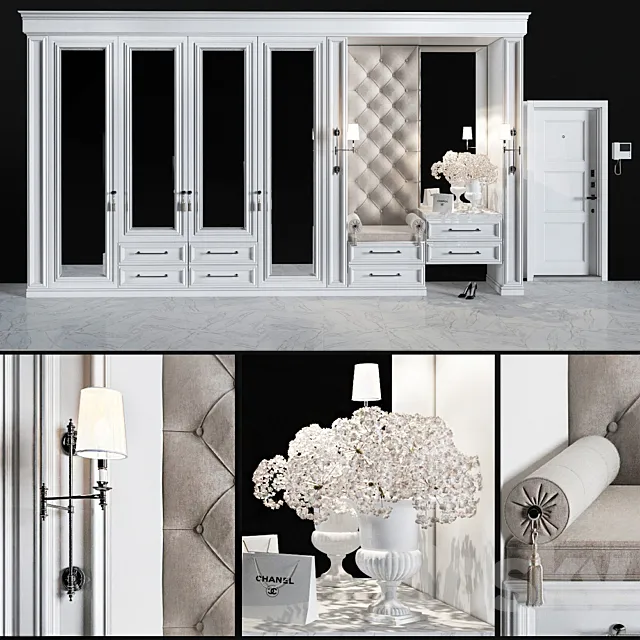 Composition in the hallway_27 3D Model