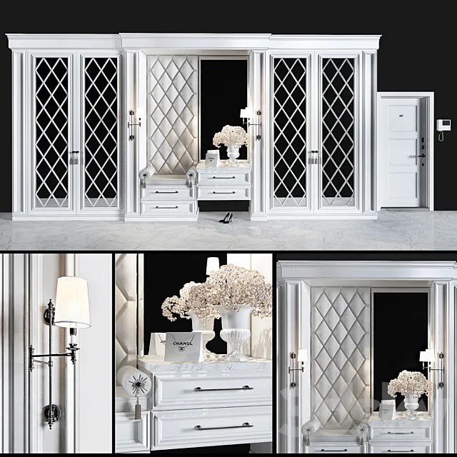 Composition in the hallway_28 3D Model