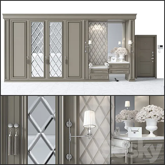 Composition in the hallway_29 3DModel