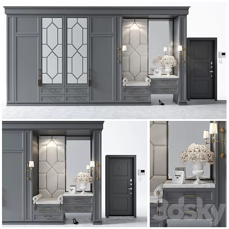 Composition in the hallway_31 3D Model