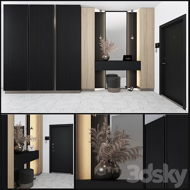 Composition in the hallway_33 3D Model