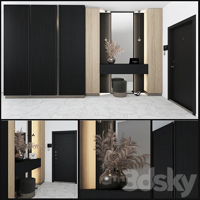 Composition in the hallway_33 3DModel