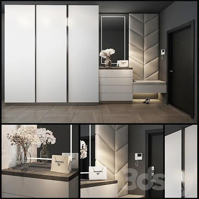 Composition in the hallway_36 3DModel