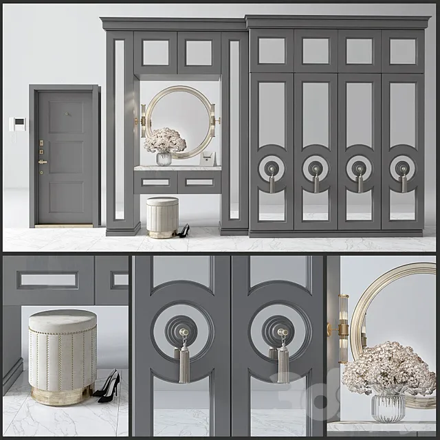 Composition in the hallway_42 3DModel