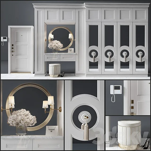 Composition in the hallway_43 3DModel