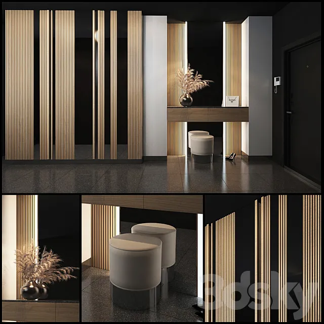 Composition in the hallway_51 3D Model