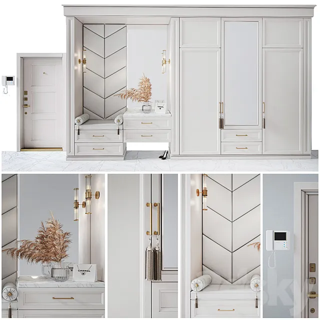 Composition in the hallway_52 3DModel