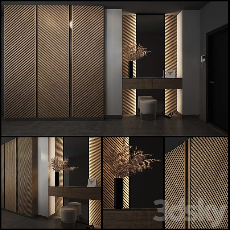 Composition in the hallway_54 3D Model