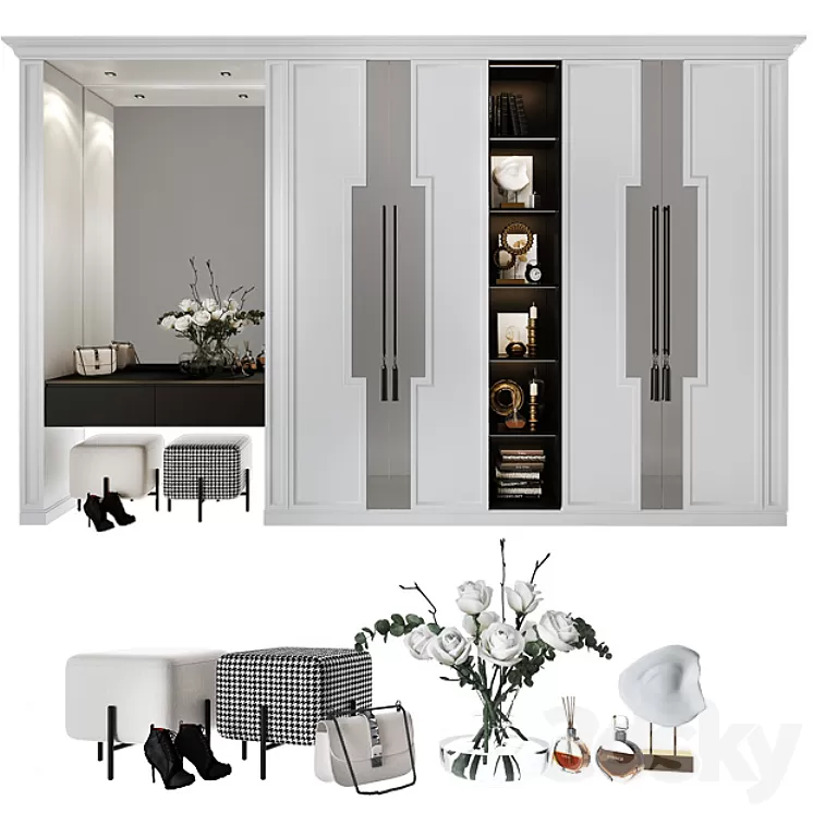 Composition in the hallway_62 3D Model