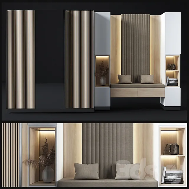 Composition in the hallway_66 3DModel