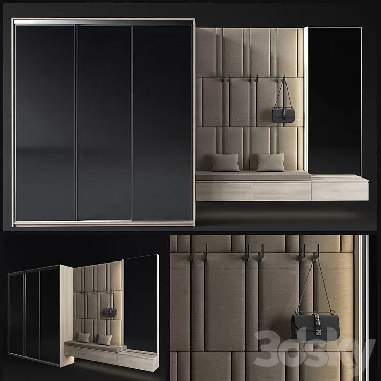 Composition in the hallway_67 3D Model