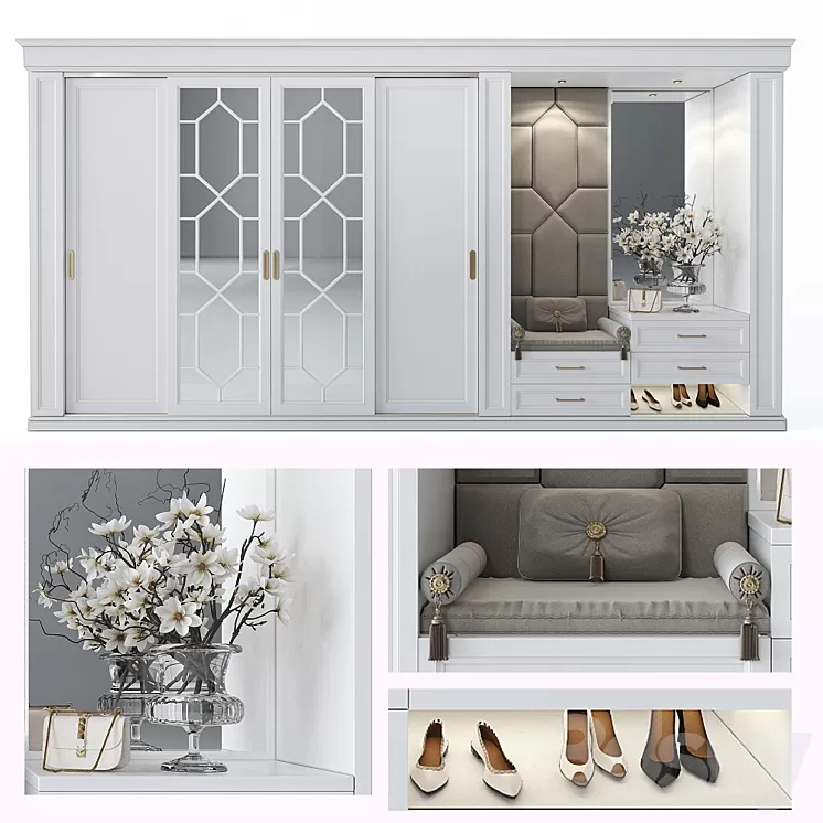 Composition in the hallway_74 3D Model