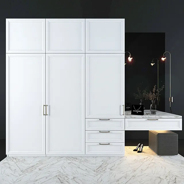 Composition in the hallway_8 3D Model