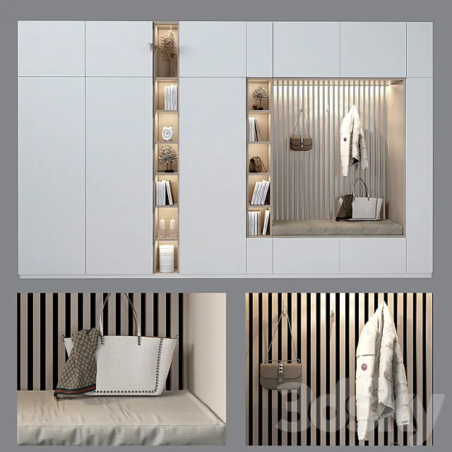 Composition in the hallway_80 3D Model