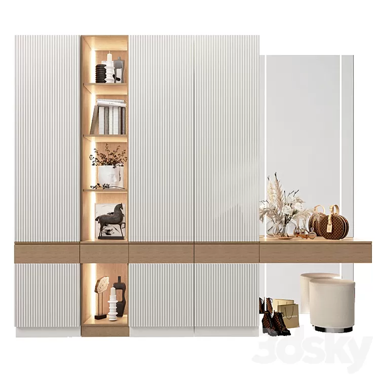 Composition in the hallway_88 3D Model