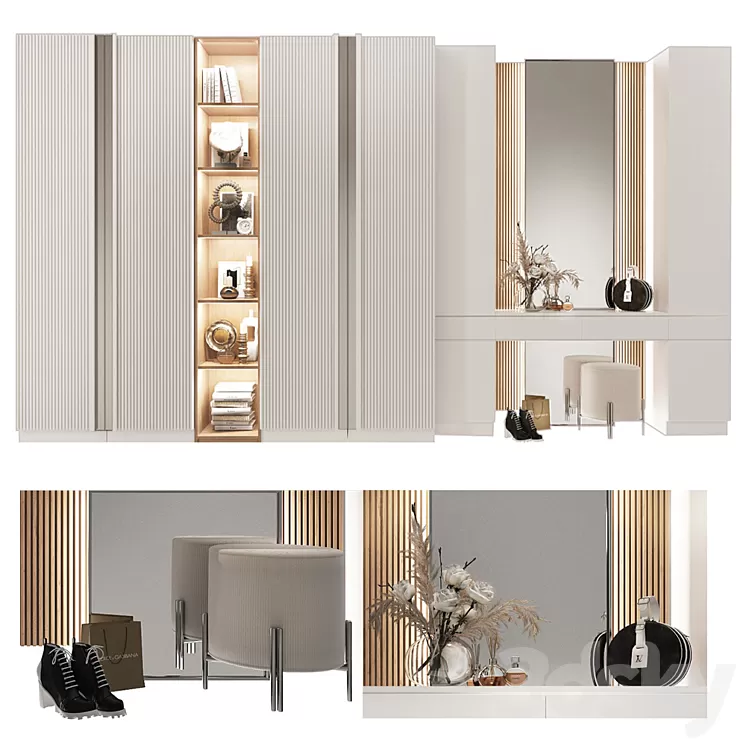 Composition in the hallway_93 3D Model