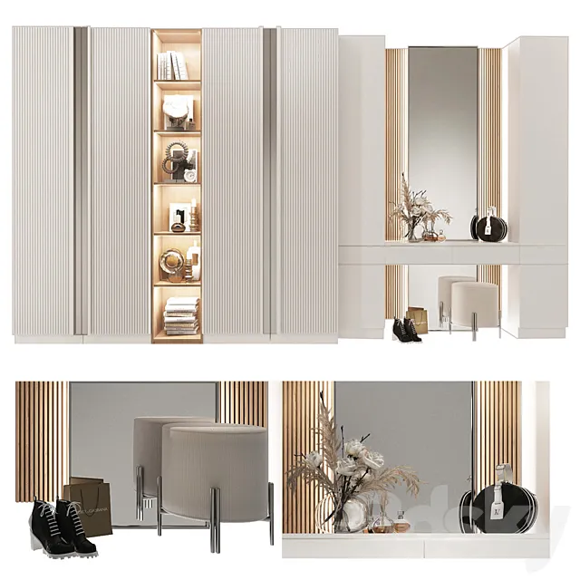 Composition in the hallway_93 3DModel