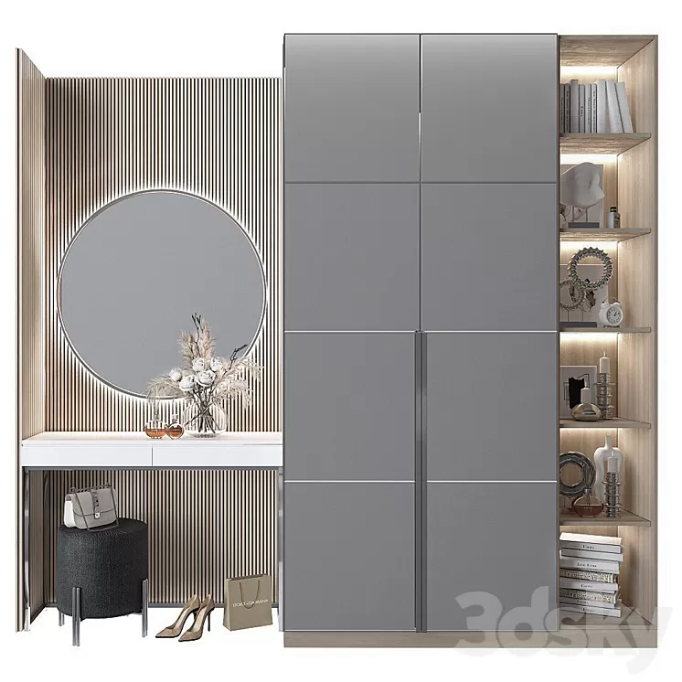 Composition in the hallway_97 3D Model