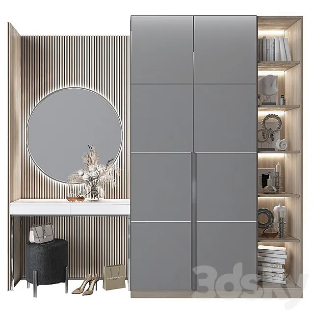 Composition in the hallway_97 3DModel