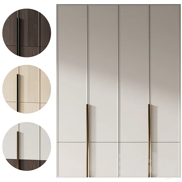 Composition of furniture in the hallway _ room 13 3D Model