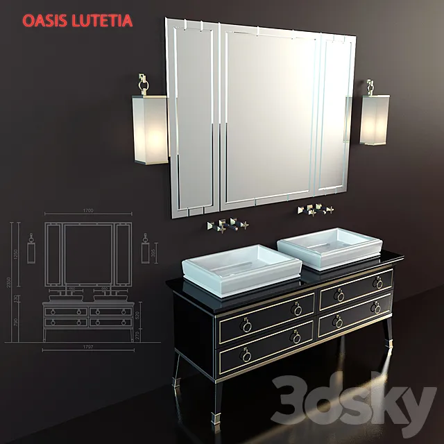 Composition Of L1 Oasis 3D Model